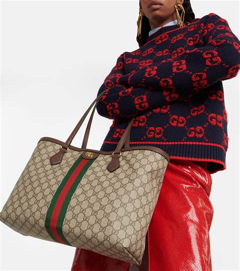 gucci tian gg medium tote|Gucci ophidia tote bag.